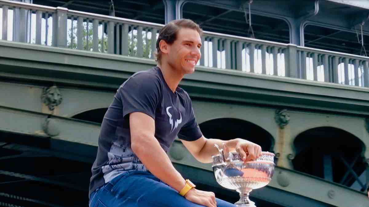 Rafa Nadal Netflix promuove la nuova serie sulla vita del campione