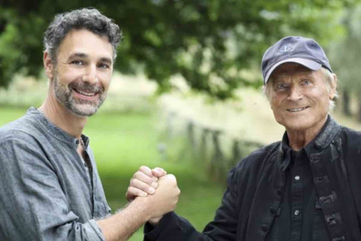 Raoul Bova e Terence Hill in Don Matteo