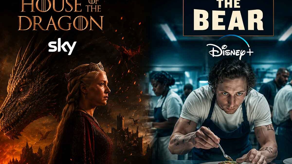 House of the Dragon S3 dal 22 giugno, The Bear S5 il 26 giugno: stesso mese, strategie opposte. Chi ha ragione?