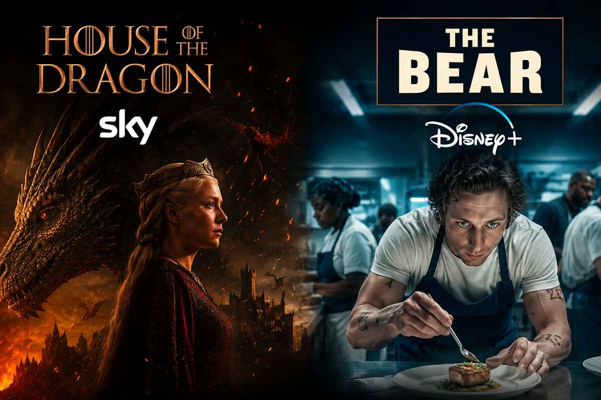 House of the Dragon S3 dal 22 giugno, The Bear S5 il 26 giugno: stesso mese, strategie opposte. Chi ha ragione?