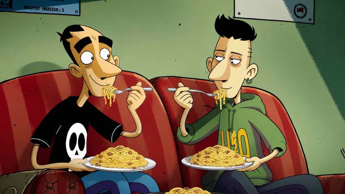 Zerocalcare e la carbonara: quando il cibo diventa topos cinematografico