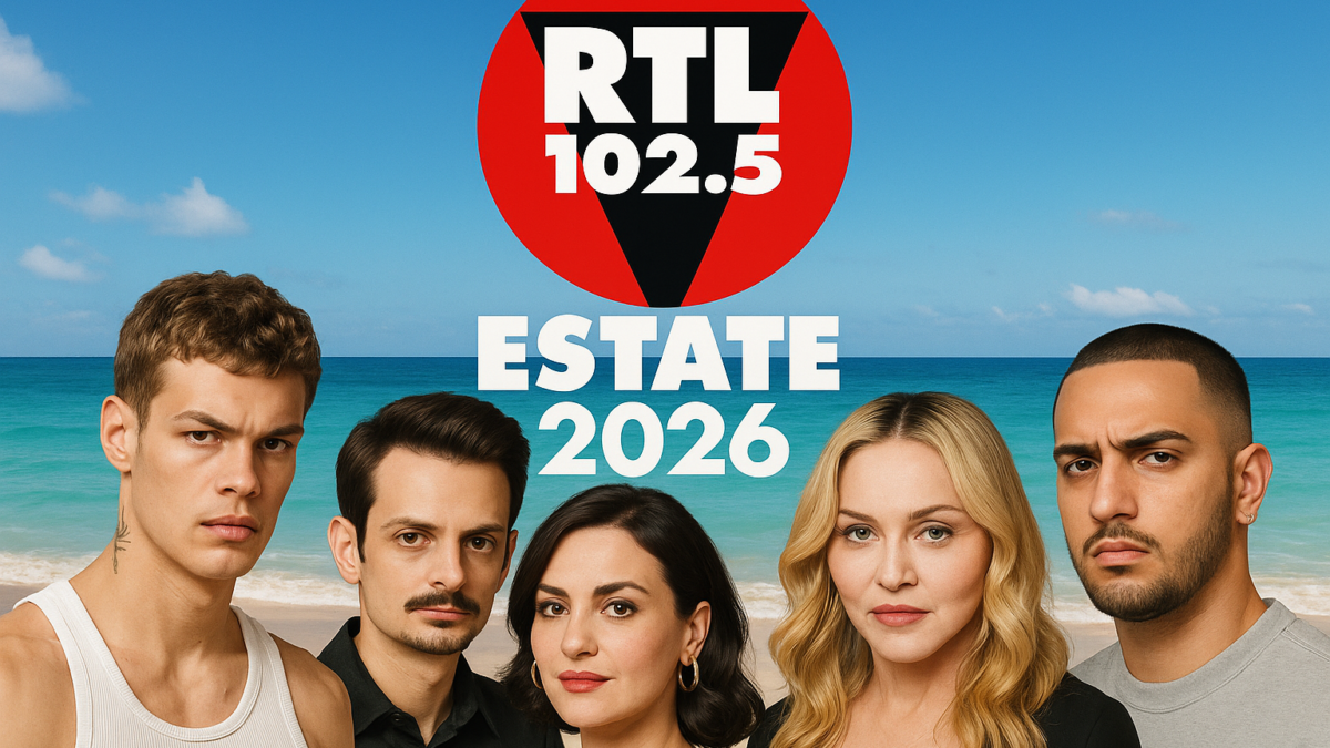 RTL 102.5 estate 2026: nuove rotazioni da Blanco, Fabio Rovazzi feat. Arisa, Madonna e Geolier