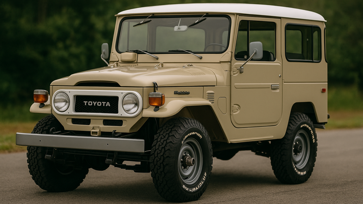 Mini Toyota Land Cruiser dettagli