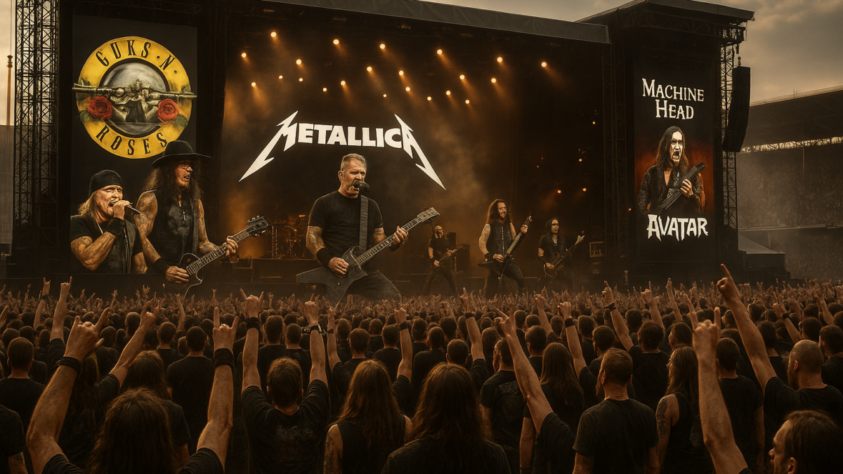 Concerti rock e metal in Italia 2026: da Guns N’ Roses a Metallica, il ritorno dei grandi nomi