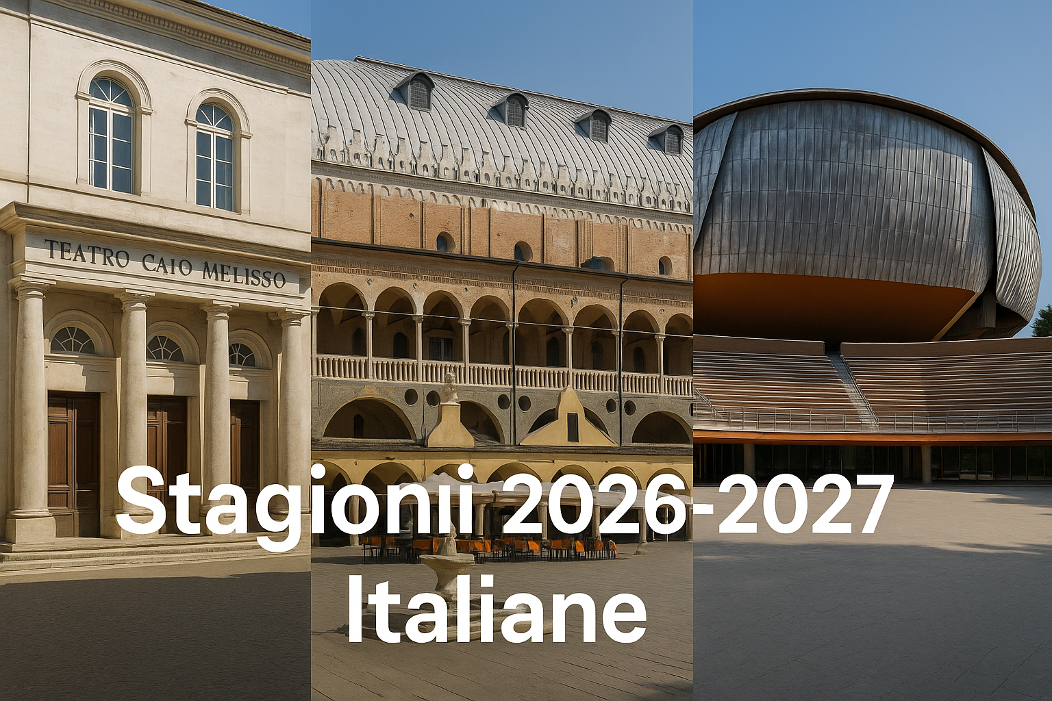 Stagioni 2026-2027 italiane: Spoleto compie 80 anni senza nostalgia, Padova e Venezia rinnovano il repertorio