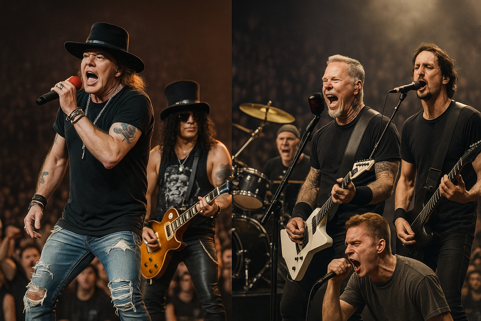 Concerti Rock da Arena 2026: Guns N’ Roses e Metallica dominano l’estate