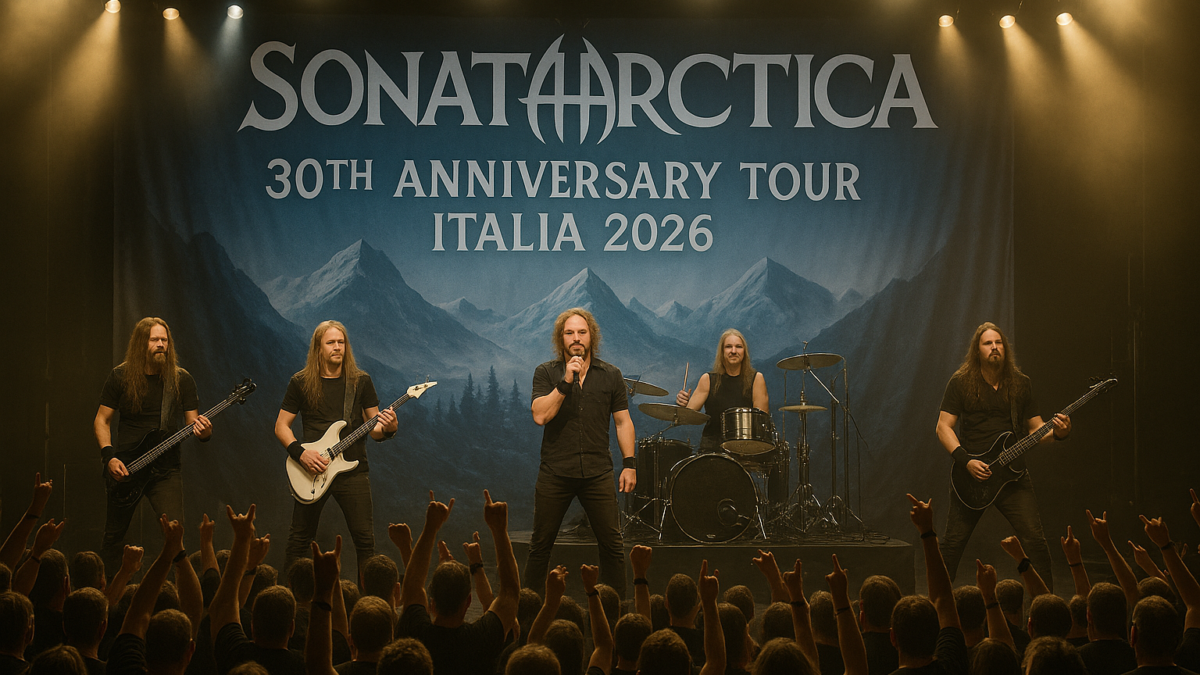 Sonata Arctica a 30 anni: il tour europeo torna in Italia con quattro date