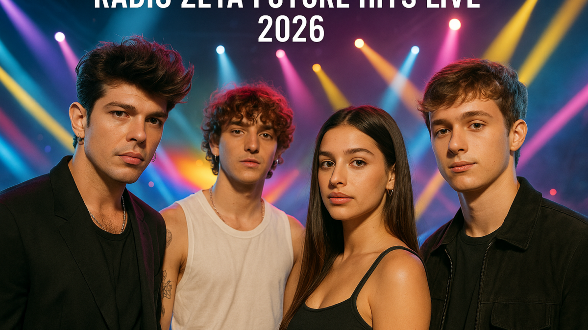 Radio Zeta Future Hits Live 2026: TonyPitony, The Kolors e la nuova generazione pop italiana