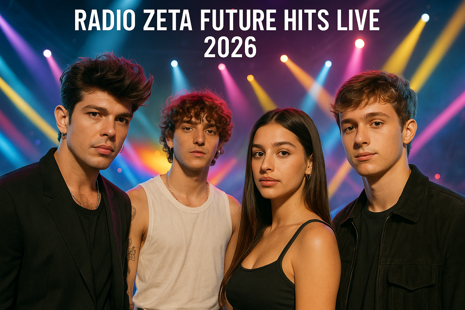 Radio Zeta Future Hits Live 2026: TonyPitony, The Kolors e la nuova generazione pop italiana
