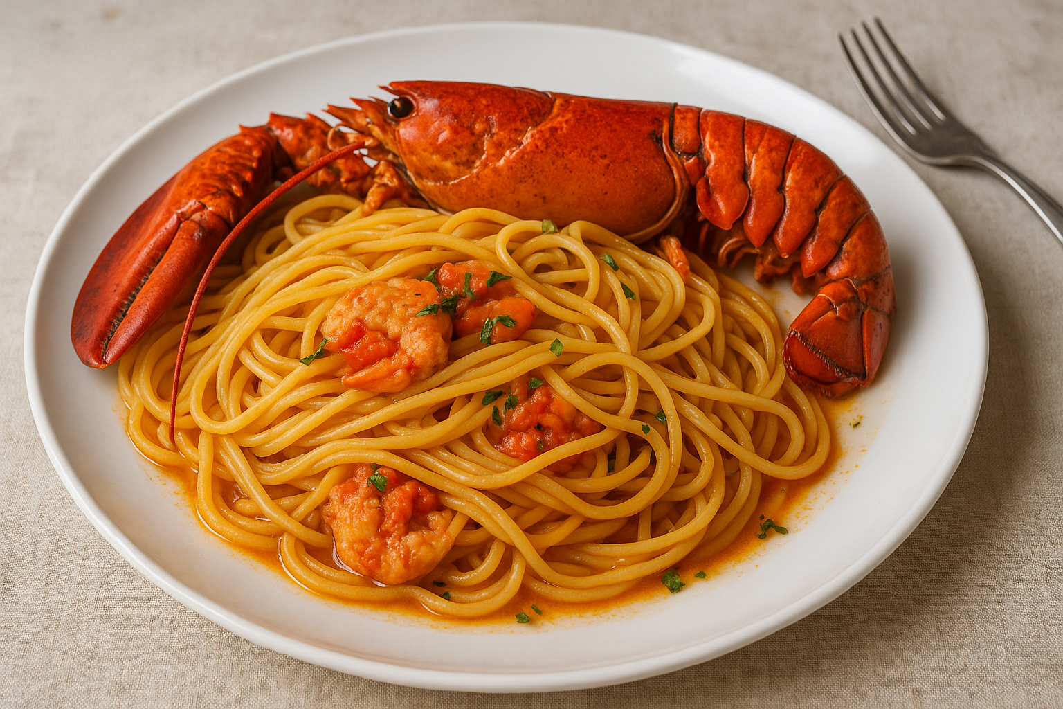 Linguine all’astice: la ricetta di Cannavacciuolo