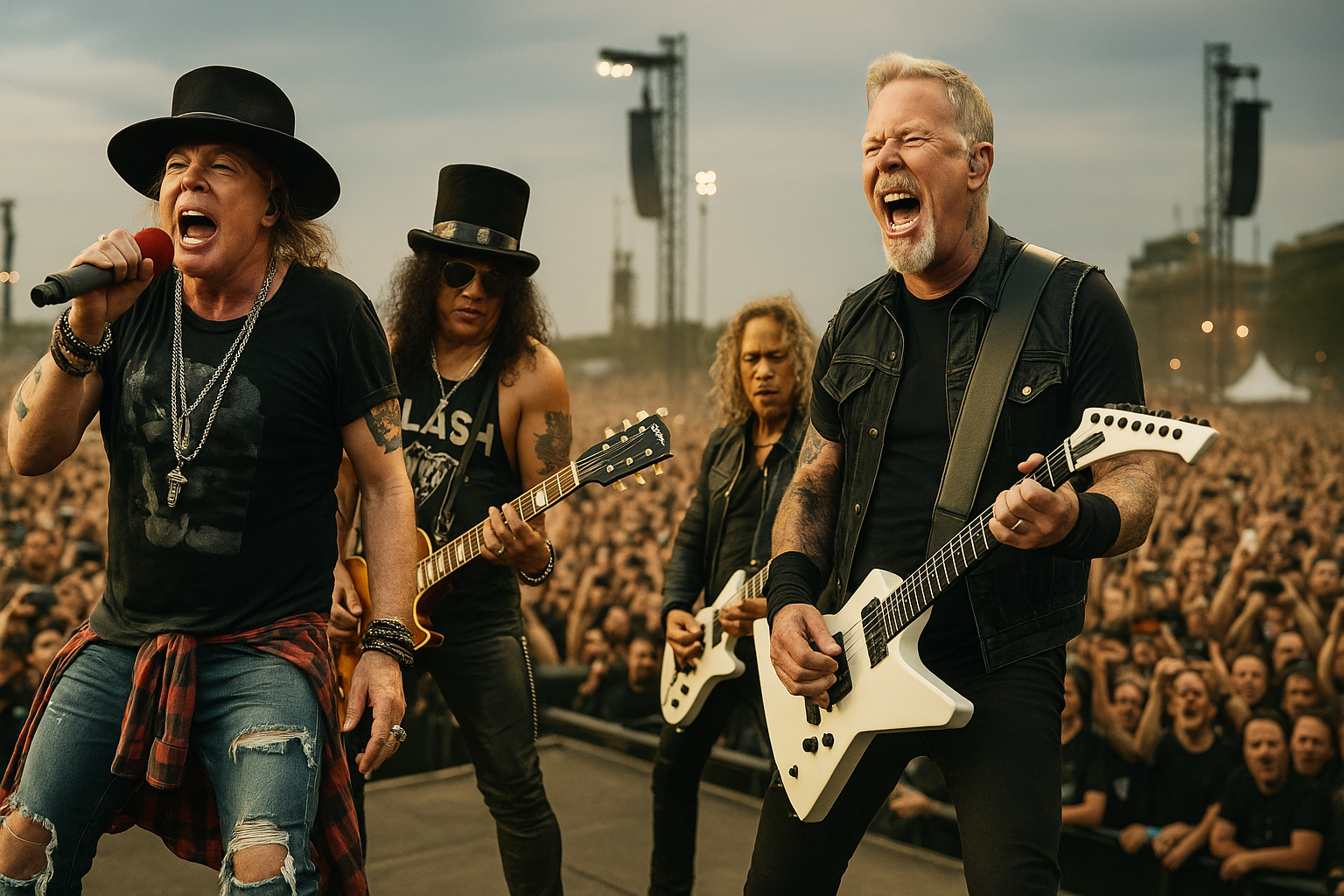 Rock da Arena 2026: Guns N’ Roses, Metallica e il fenomeno dei mega-concerti estivi