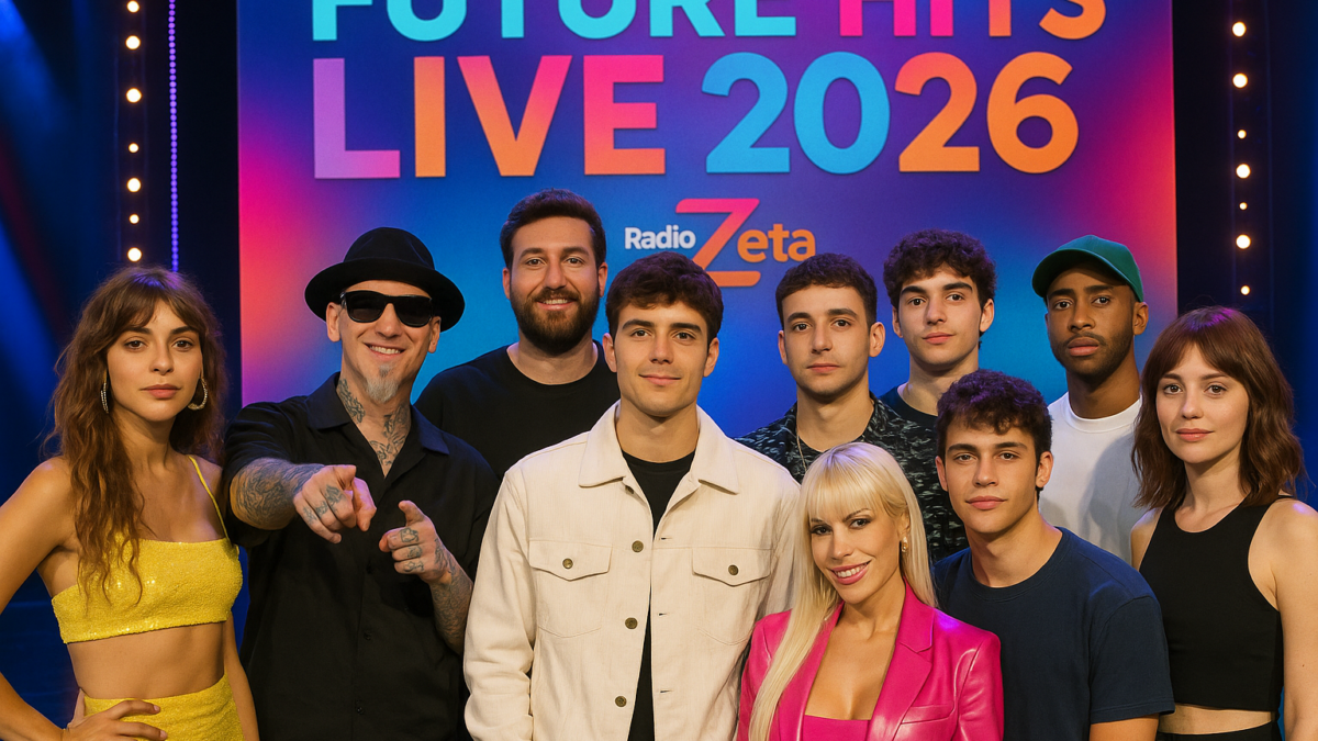 Radio Zeta Future Hits Live 26: Angelina Mango, J-Ax e il cast esteso trasformano il festival in vetrina pop-urbana