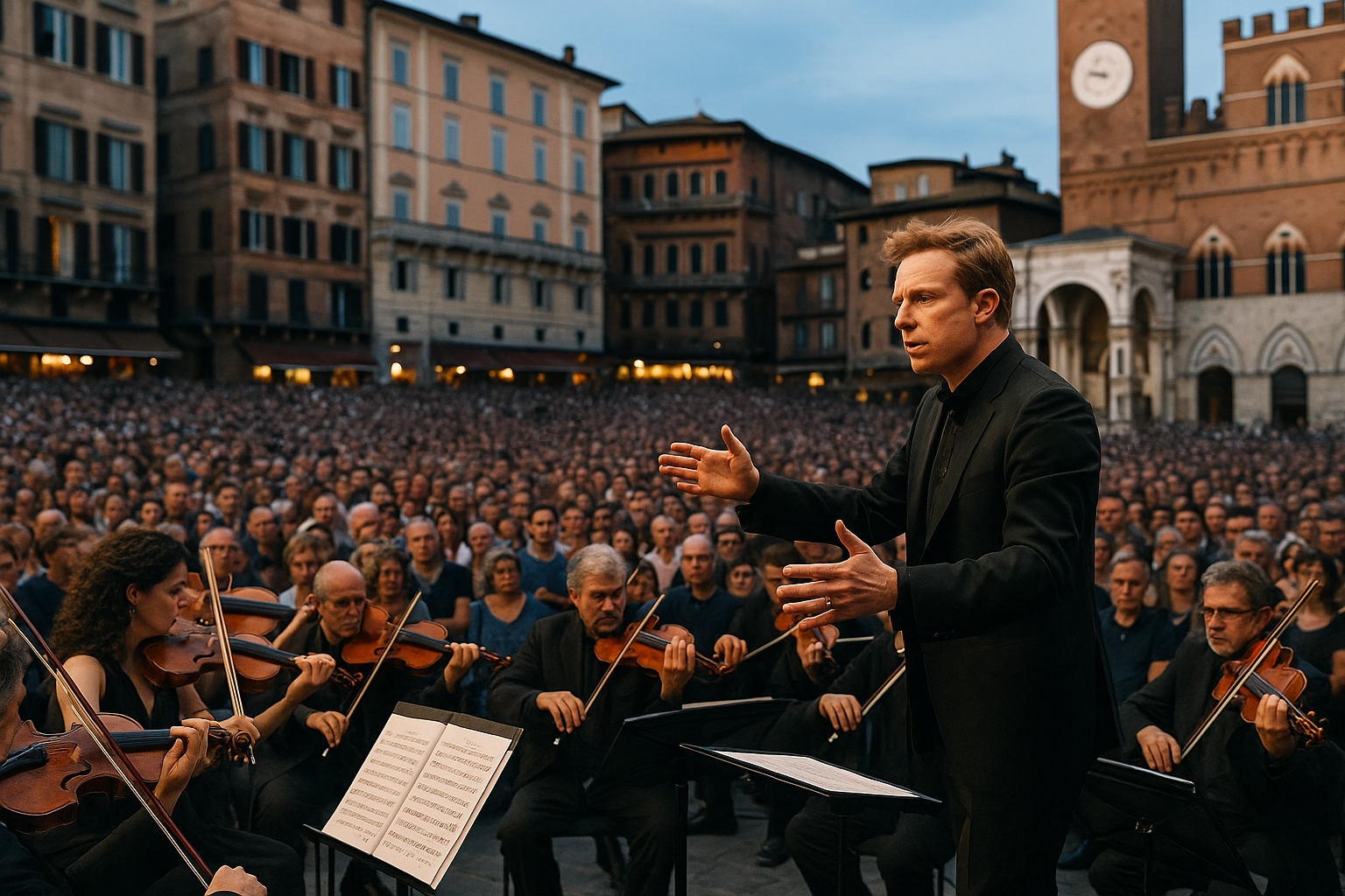 Siena estate 2026: Bollani, Harding e l'Accademia Santa Cecilia in piazza del Campo (2)