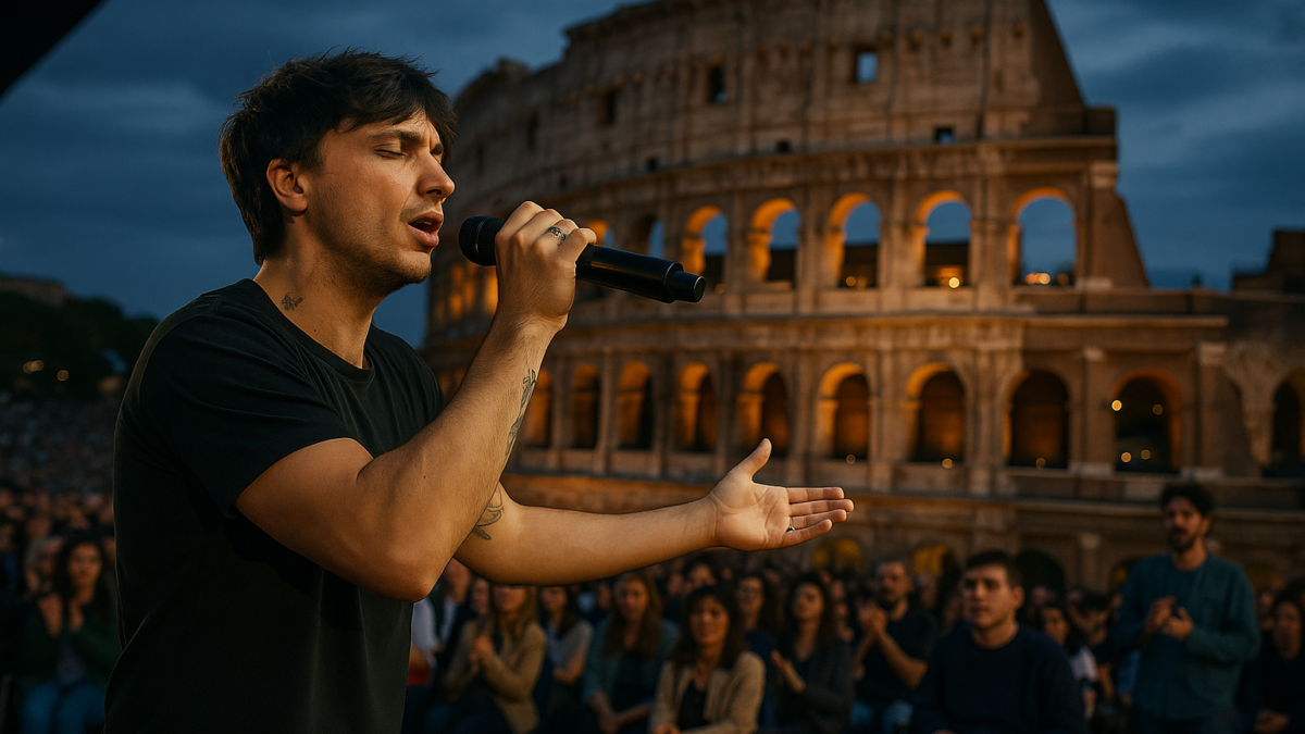 Ultimo a Roma: il concerto-evento con 1500 persone con disabilità (prova generale luglio 2026)