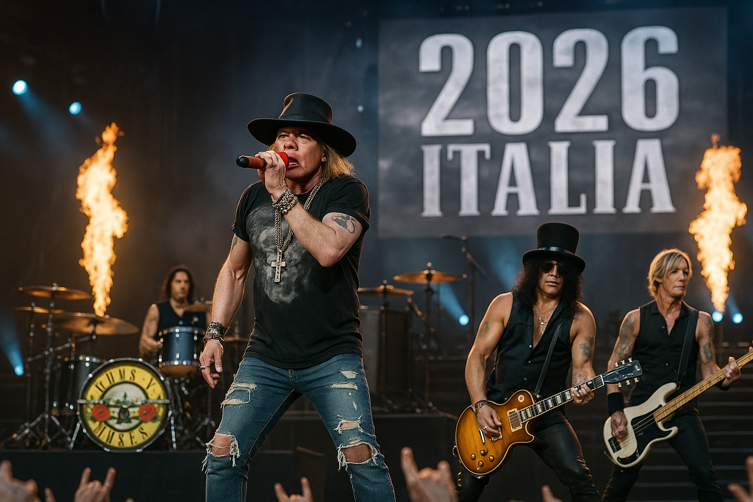 Rock da Arena e Metal Live 2026: Guns N' Roses ad Amsterdam, Metallica a Bologna con Gojira e Knocked Loose (2)