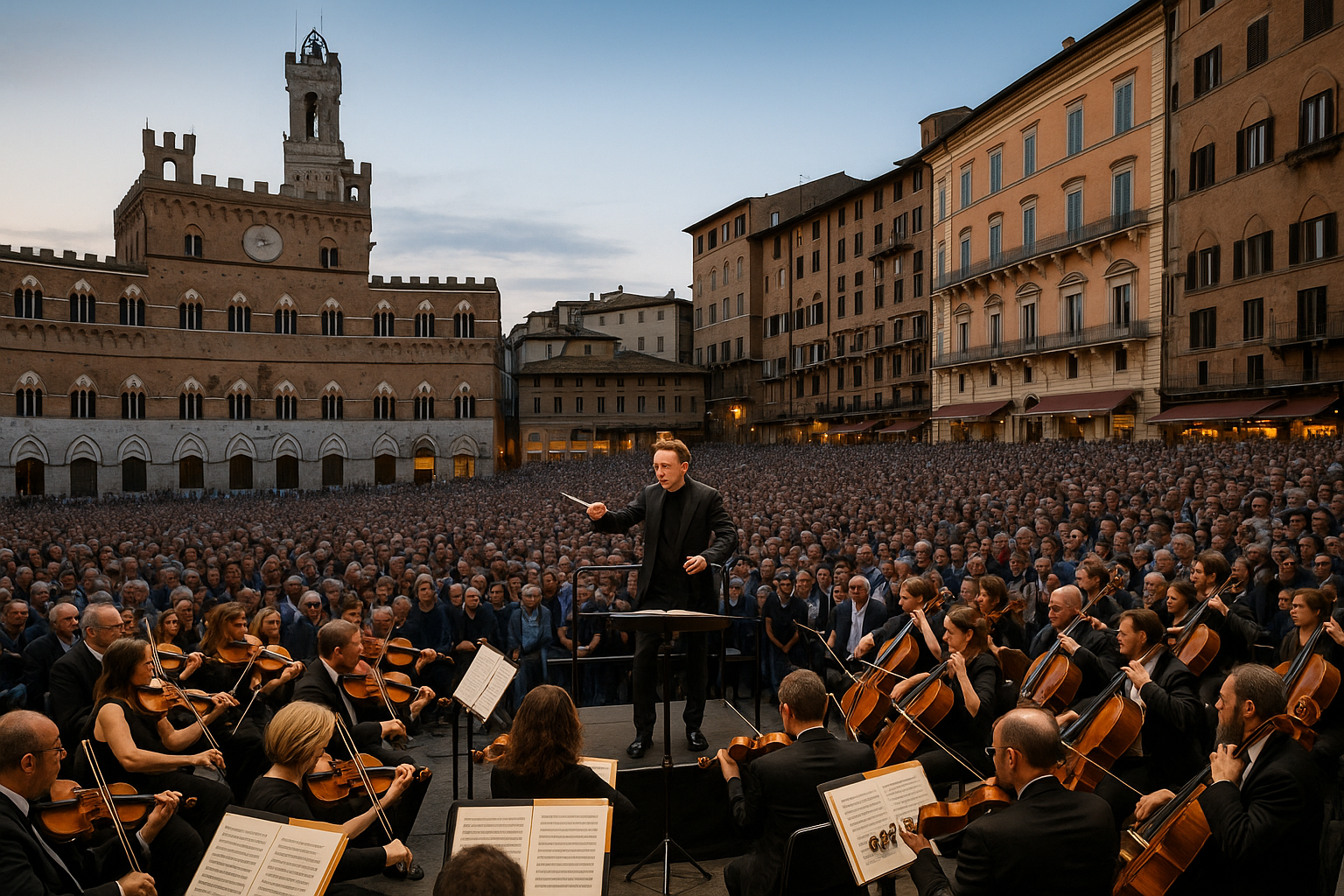 Siena estate 2026: Bollani, Harding e l’Accademia Santa Cecilia in piazza del Campo