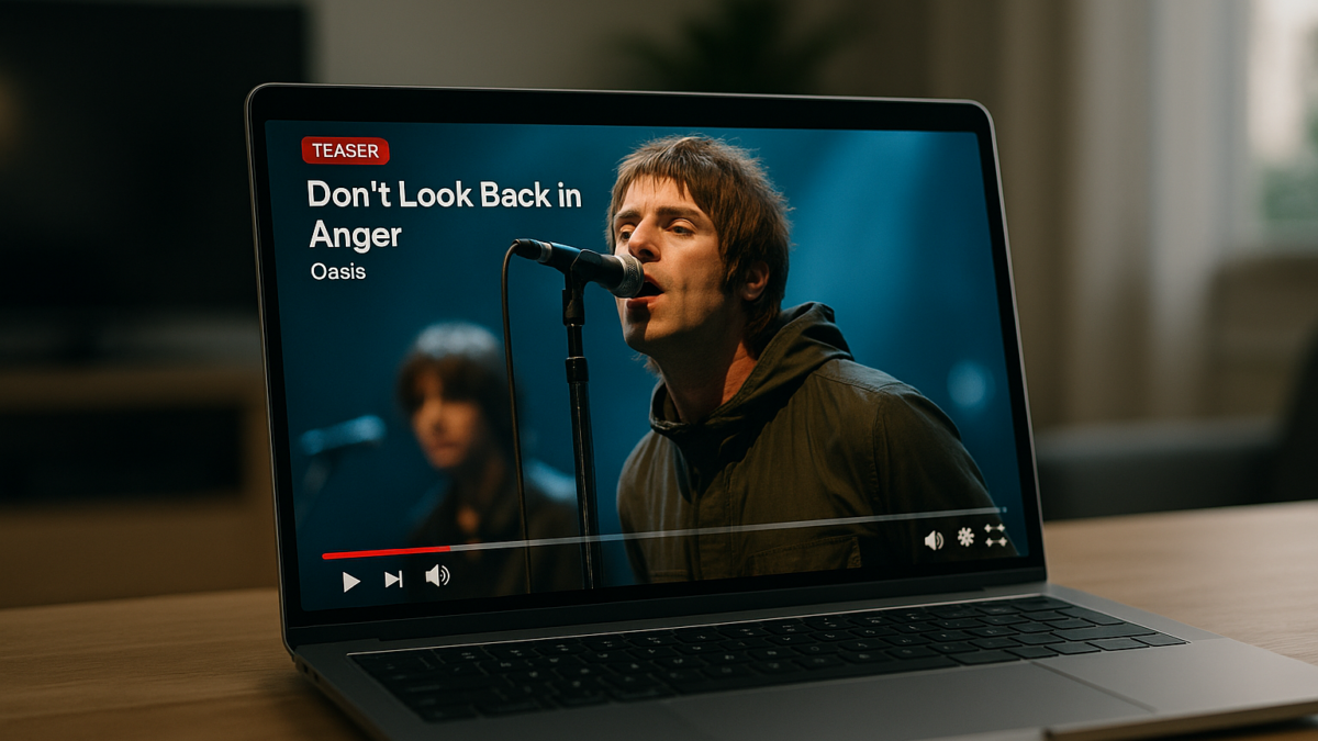 Oasis: Disney+ annuncia il teaser di ‘Don’t Look Back in Anger’