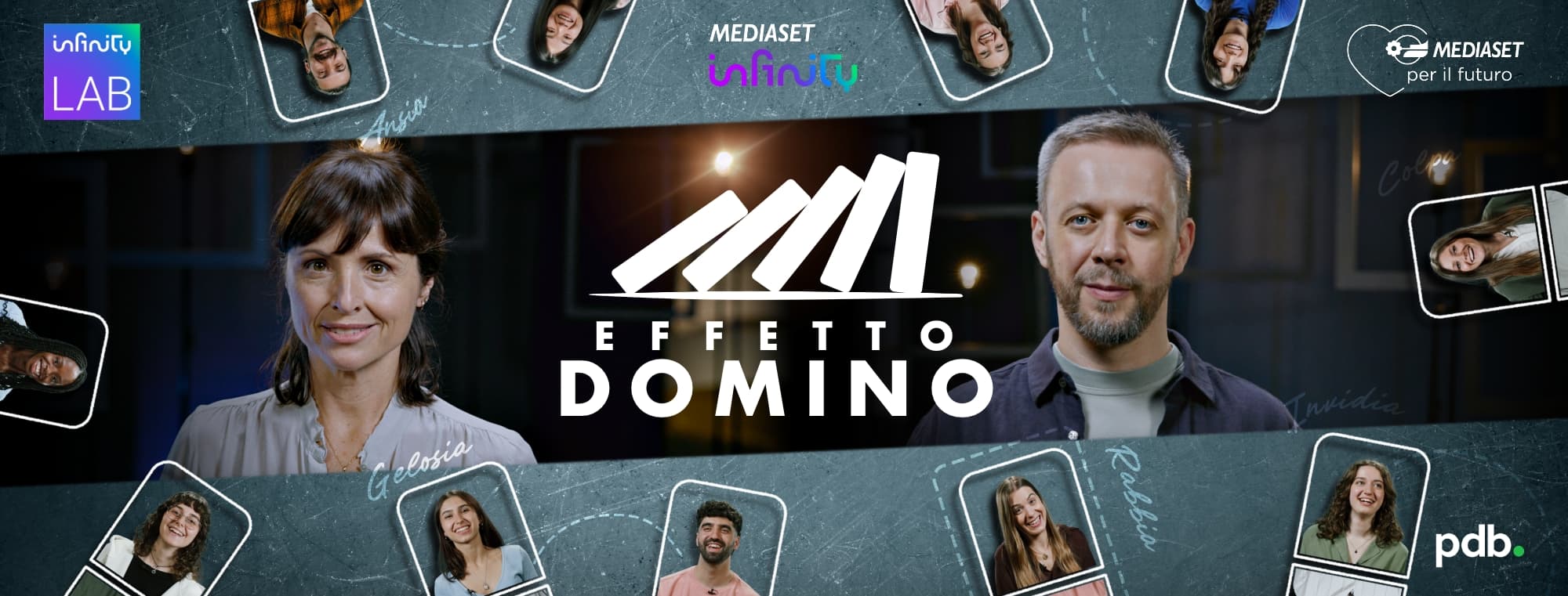 Effetto Domino, il docu-reality sulle emozioni di Infinity LAB presentato al Giffoni: è disponibile su Mediaset Infinity