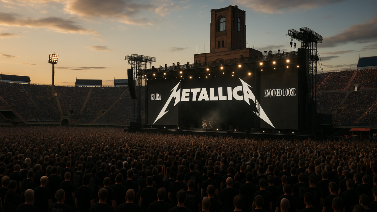 Metallica + Gojira + Knocked Loose a Bologna, 3 giugno 2026: il metal invade lo Stadio Dall’Ara