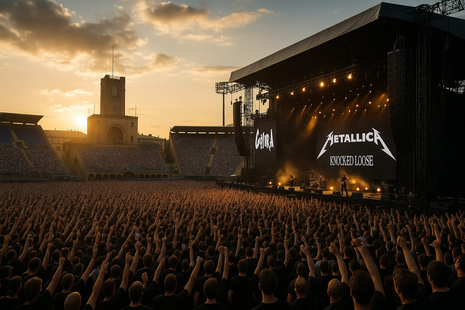 Metallica, Guns N’ Roses, Avantasia: il grande rock da arena torna in Italia (giugno 2026)