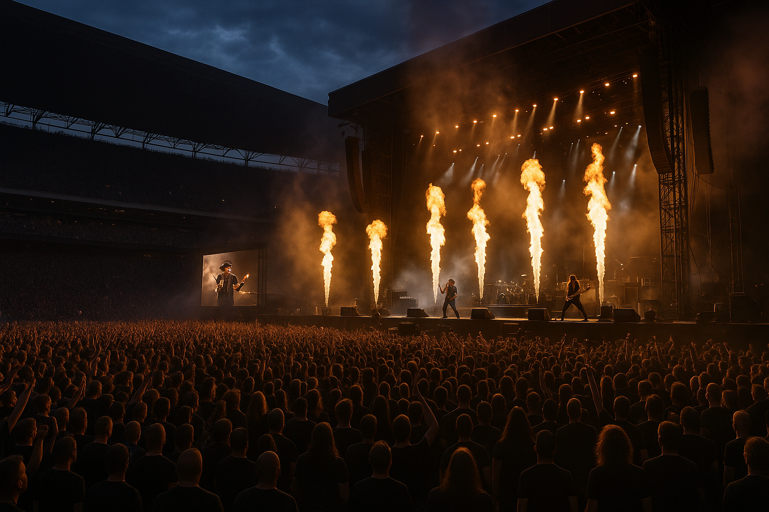 Concerti Rock e Metal 2026: Guns N' Roses, Metallica e la resistenza dell'arena rock