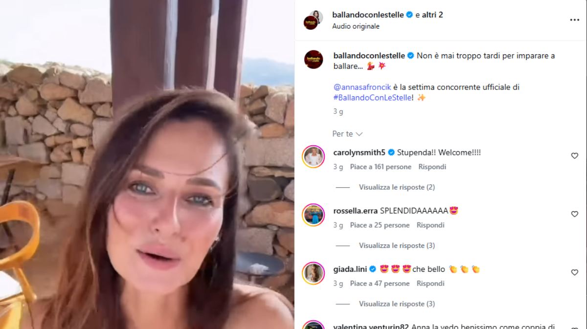 anna safroncik nuova concorrente ballando