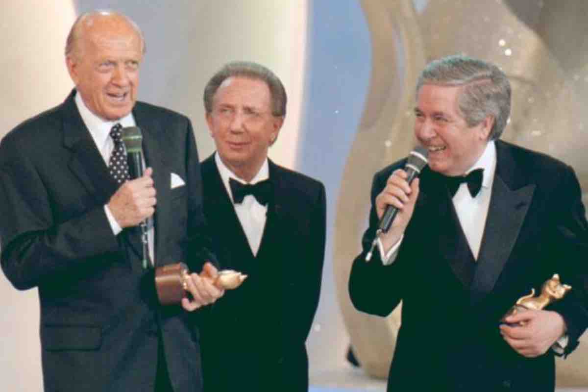 Corrado Mantoni, Raimondo Vianello e Mike Bongiorno
