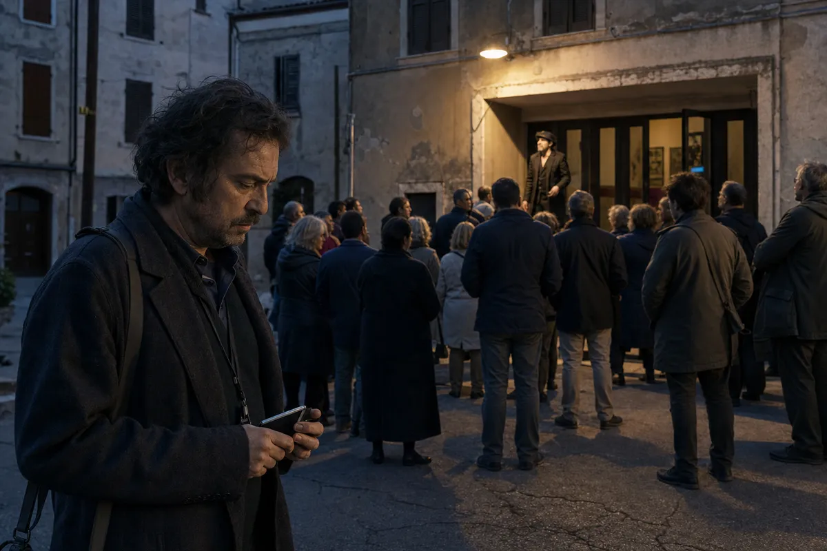 Edoardo Pesce incanta Venezia con il suo Giaffa, favola nera degli invisibili