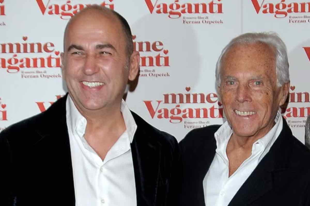 Ferzan Ozpetek e Giorgio Armani