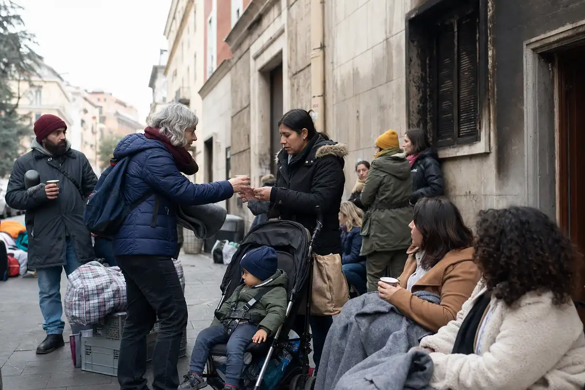 Ken Loach si schiera con Spin Time: solidarietà alla comunità