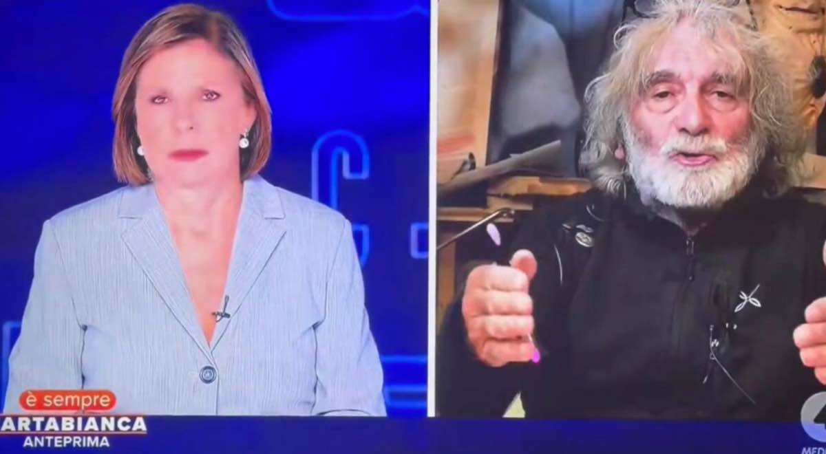 È Sempre Cartabianca, lite in diretta tra Bianca Berlinguer e Mauro Corona: “Sono stufa di certi ricatti!”