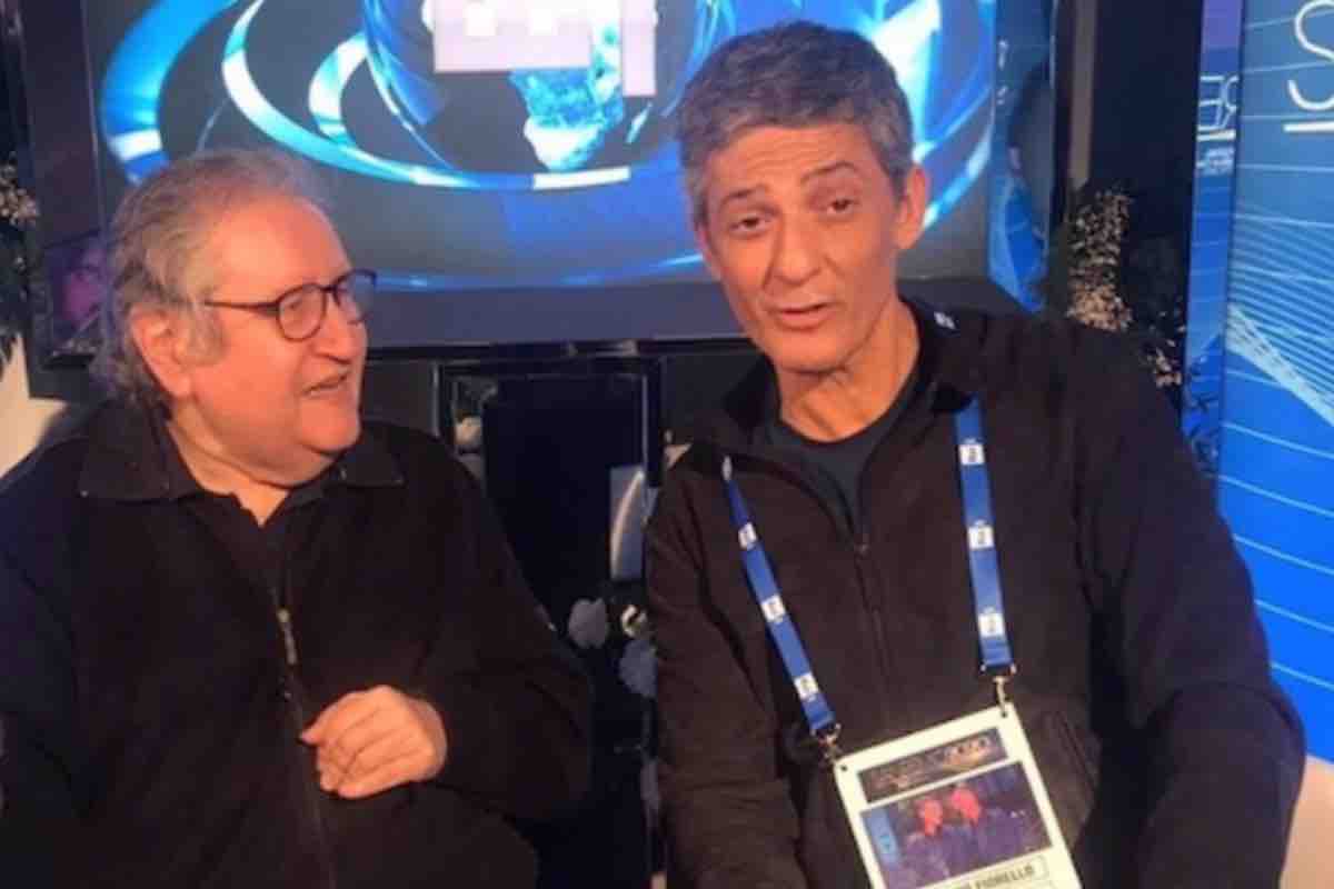 Fiorello e Vincenzo Mollica al Festival di Sanremo