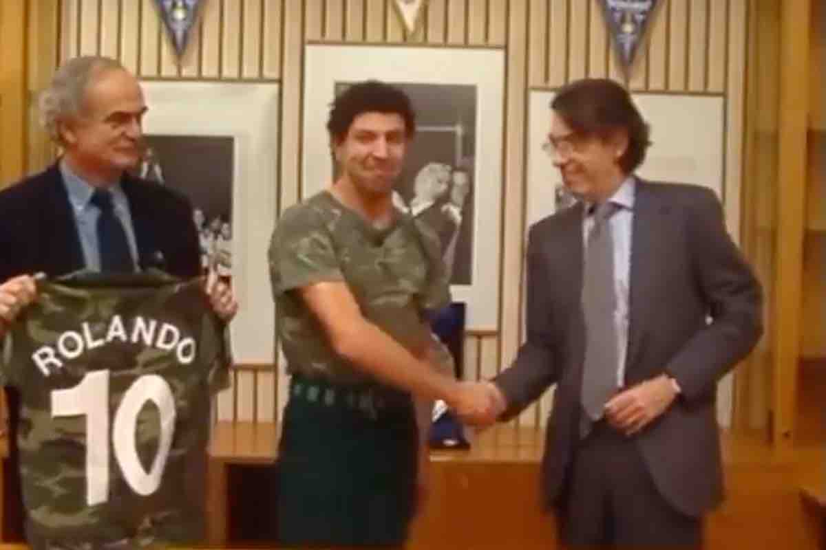 Sandro Mazzola, Aldo Baglio e Massimo Moratti 